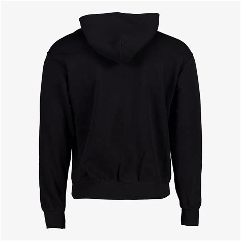 zwarte hoodie voor heren.